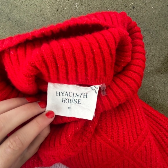 Red & Pink Diamond Demi Sweater Dress RED & PINK DIAMOND DEMI SWEATER DRESS - Picture 4 of 4